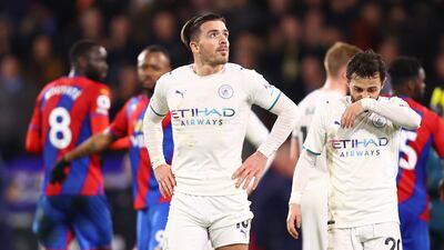 Monday, March 14: Crystal Palace 0 Manchester City 0. City missed the chance to go six points clear at the top after being held by a resilient Palace at Selhurst Park, despite Pep Guardiola's side having 74 per cent of the possession and 19 attempts on goal. Getty