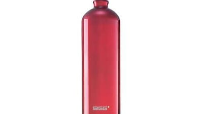 The SIGG water bottle.