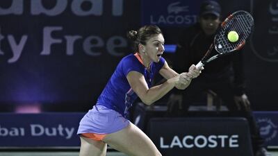 Simona Halep will defend her Dubai Duty Free Tennis Championships title after delaying surgery. Courtesy: Dubai Duty Free Tennis Championships