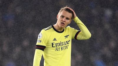 Martin Odegaard 5 - A bad day at the office for Odegaard who seemed to constantly give the ball away. PA