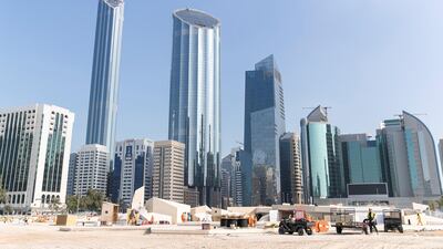 The office sector has seen a particularly marked widening in yields between prime and secondary real estate over the past year, Knight Frank’s report noted.Reem Mohammed / The National