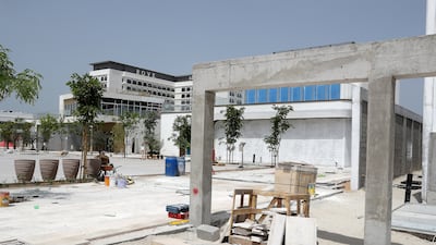 There's a centralised valet service in the area