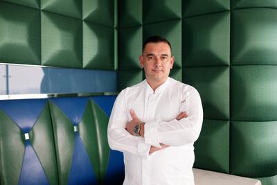 Chef Francky Semblat heads up the Burj Al Arab's Al Muntaha restaurant. Courtesy: Jumeirah Group