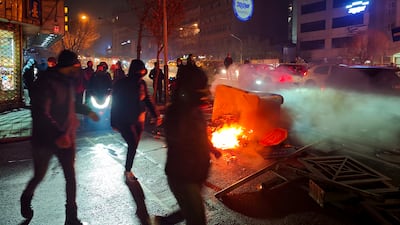 January protests in Iran were triggered by worsening living conditions that expanded into broader demands for political change. Getty Images