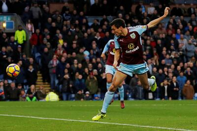Burnley midfielder Jack Cork. Craig Brough / Reuters