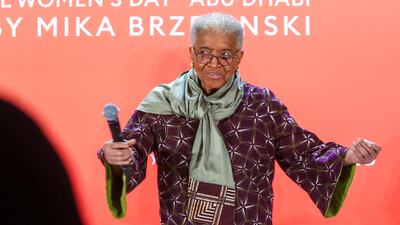 Ellen Johnson Sirleaf, former president of Liberia, in attendance