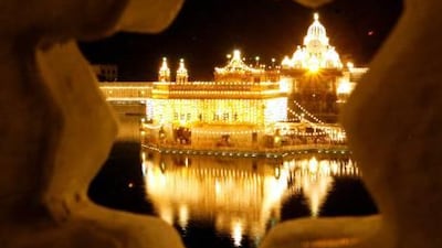 The Golden Temple in Amritsar, India, "is the richest temple in that area", Sharma says. "It is surrounded by water and made of gold. Just putting a picture of the temple on your north side will help your finances, while placing it in the north-east will add to your wisdom." Aman Sharma / AP Photo