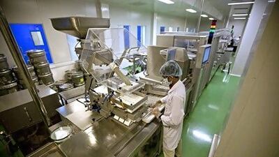 A Julphar laboratory in Ras al Khaimah. Jeff Topping / The National