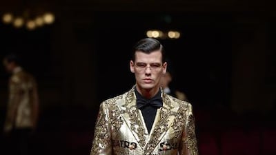 Alta Sartoria collection by Dolce & Gabbana. Courtesy Dolce and Gabbana