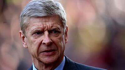 Arsene Wenger called Stoke City's winner against Arsenal 'a nice gift' for the home team. David Jones / EPA