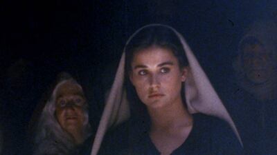 The Seventh Sign (1988) The pregnant Abby (Demi Moore, who was really pregnant during filming) has more to worry about than your average mum-to-be – Biblical signs of a forthcoming apocalypse are coming to pass and she thinks they are linked to the birt???
