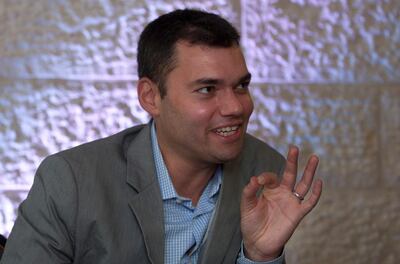 Prominent Jewish-American commentator Peter Beinart. Sebastian Scheiner / AP