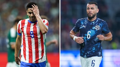 Paraguay's kits. Getty Images