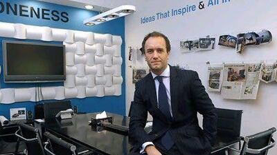 Jason Leavy, the managing director of the public relations company, DABO & CO. Jeffrey E Biteng / The National