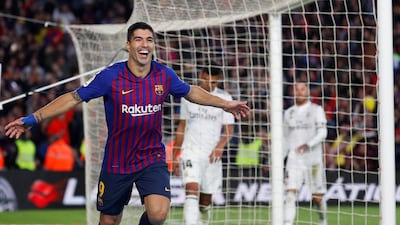 Luis Suarez won four La Liga, four Copa del Reys, and one Champions League trophy during his six years at Barcelona. Reuters