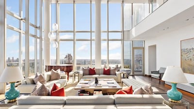 The media mogul carried out extensive renovation after buying the penthouse less than a decade ago.