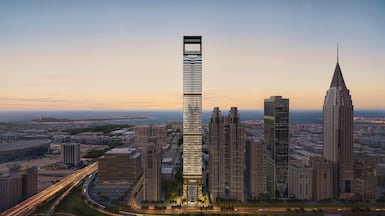 Trump International Hotel and Tower in Dubai will be nearly 350 metres tall with 80 floors. Photo: Dar Global