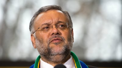 Ebrahim Rasool was appointed South Africa's ambassador to the US in January. He had held the post between 2010 and 2015. AP