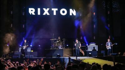 Jake Roche, Lead vocalist of the band, Rixton.