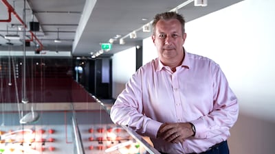 Executive coach Philippe Mathijs has invested in properties in the UAE and England. Victor Besa / The National