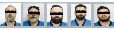 The Wam news agency published this image as it announced the dismantling of a 'terrorist network'. Photo: Wam