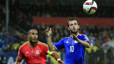 Miralem Pjanic, right, has been the leading provider of assists in Serie A for the past two seasons. Srdjan Stevanovic / Getty Images