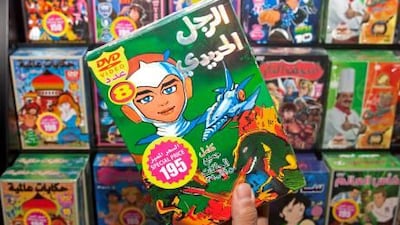 Iron Man was one of the first Arabic dubbed anime. Jeff Topping / The National