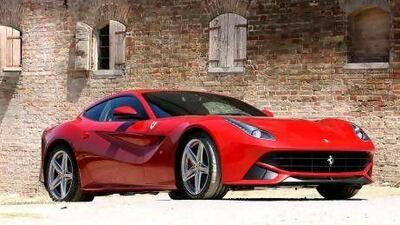 The 2012 F12berlinetta isn't just a pretty face; it's body was created to help with downforce and handling. For example, channels in the bonnet and wings direct the airflow around the car at speed. Courtesy of Ferrari