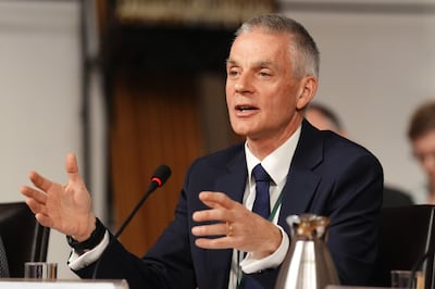 Tim Davie has resigned as BBC director general. PA