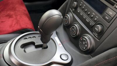 The outdated stereo display is another let-down in the interior. Chris Whiteoak / The National