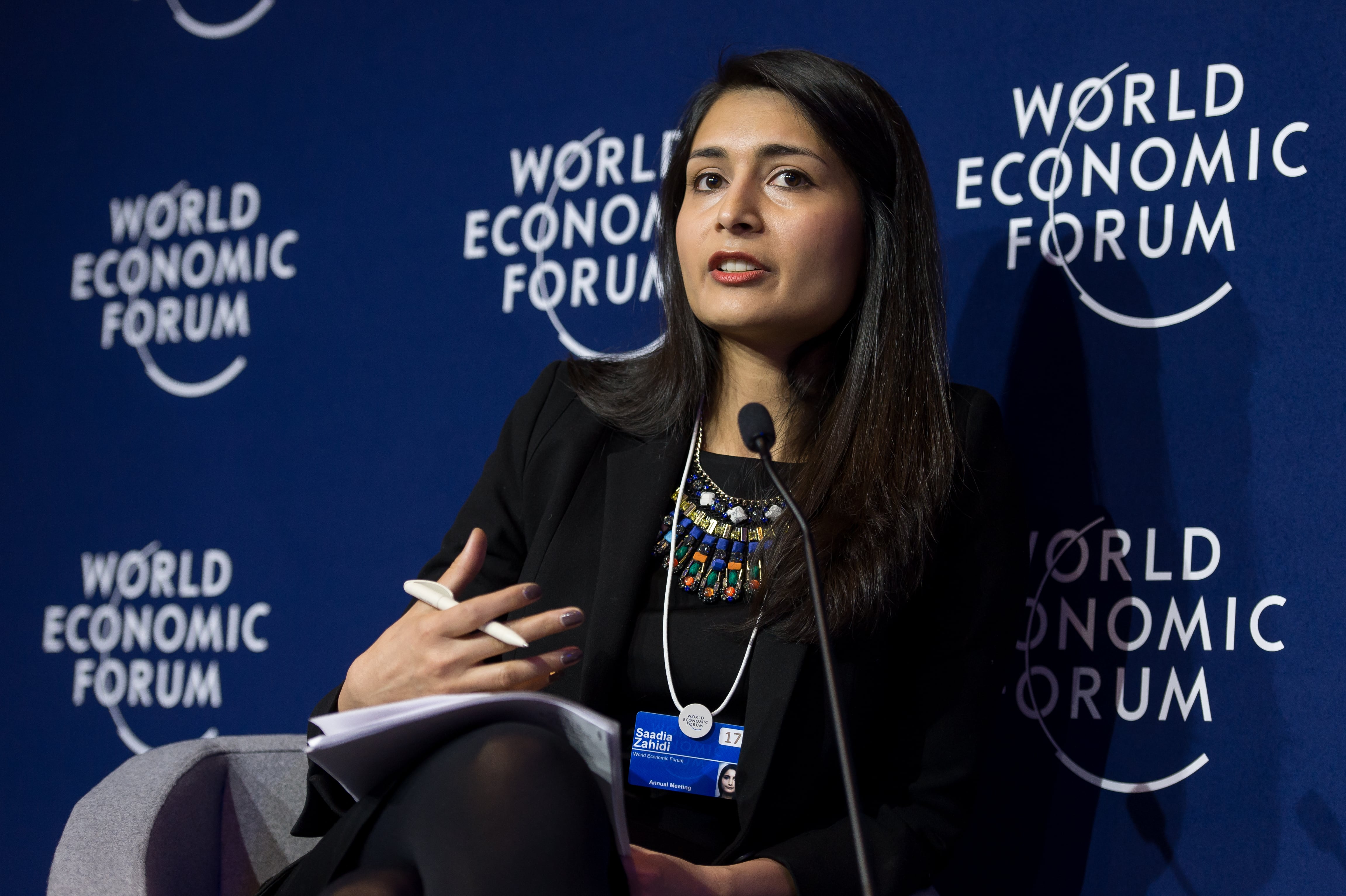 Image linked from the original feed: WEF's Saadia Zahidi to be Iata's first female director general