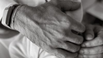 Sheikh Hamdan has shared a photo of his newborn, Sheikh Mohammed bin Hamdan. Photo: Instagram / faz3