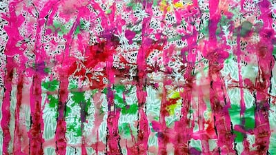 Reverberations at The Apple Tree exhibition. Courtesy B'lu and Ashvin and Art Of Henosis