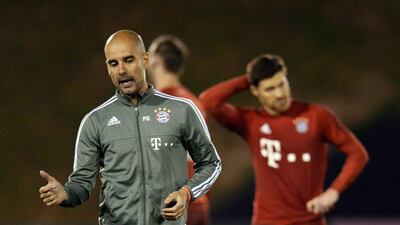 Pep Guardiola is on his way to the Premier League this summer, with a move to Manchester City expected. Andreas Gebert / EPA