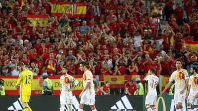Spain lost their first European Championship match in 12 years after being beaten by Croatia on Tuesday night. Petr David Josek / AP Photo