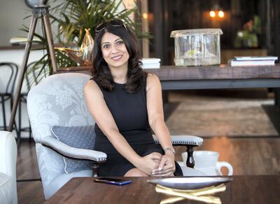 Marilyn Pinto, founder and managing director, Kids Finance Initiative, says the programme has seen an uptick in the number of enrolments since the onset of Covid-19. Leslie Pableo / The National