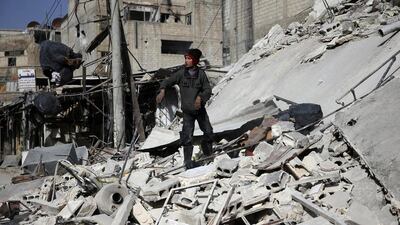 Hours after the UN trucks left Eastern Ghouta on Monday, 89 people were slaughtered in a reported chemical attack. Reuters