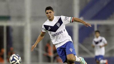 Maximiliano Romero has played first team football at just 16 with Velez Sarsfield in Argentina, drawing the interest of Arsenal. Augustin Marcarian / Reuters / April 4, 2015