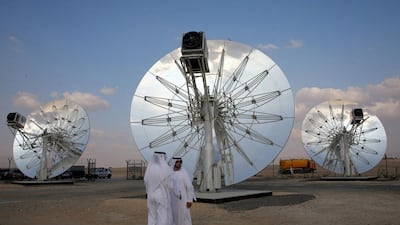 The Mohammed bin Rashid Al Maktoum Solar Park in Dubai will help the UAE meet its ambitious targets for renewable energy. Reuters