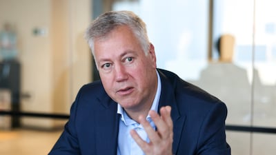 Morten Wierod, president and chief executive of ABB, said the Gulf is one of the company's fastest-growing markets. Victor Besa / The National