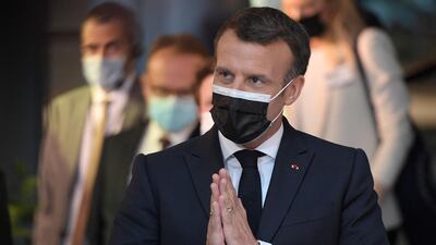 French President Emmanuel Macron has been accused of making too many concessions. AFP