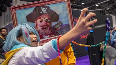 One guest takes his cosplay to niche levels, arriving as the pirate painting from SpongeBob SquarePants
