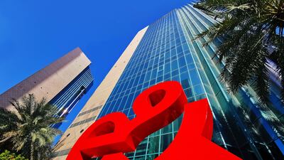 Based in Abu Dhabi, e& is the UAE's oldest telecoms company. Photo: e&