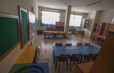 Education in Lebanon has been disrupted badly by the pandemic, unrest and economic crisis. AFP