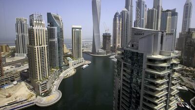 A reader is looking to buy an off-plan property in Dubai Marina. Jaime Puebla / The National
