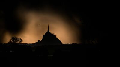 A picture of Mont-Saint-Michel, France. AFP
