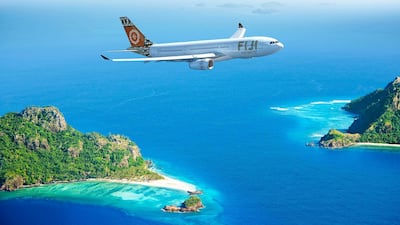 Fiji Airways are flying their Max 8 aircraft. Courtesy Fiji Airways