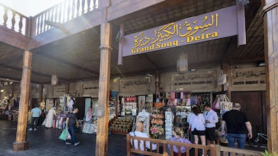 The Grand Souq in Deira. Chris Whiteoak / The National