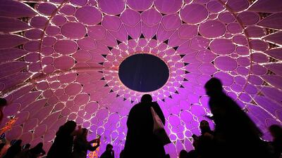 New business expanded for the second month in a row on the back of higher tourism activity linked to Expo 2020 Dubai. Pawan Singh / The National