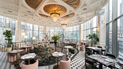 Bisou has a French-Arabic theme that plays on its proximity to Dubai Opera. Photo: Bisou